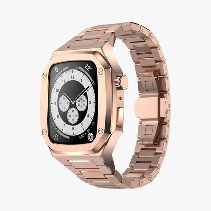 Stainless Steel Apple Watch Case APEX - Steel Band