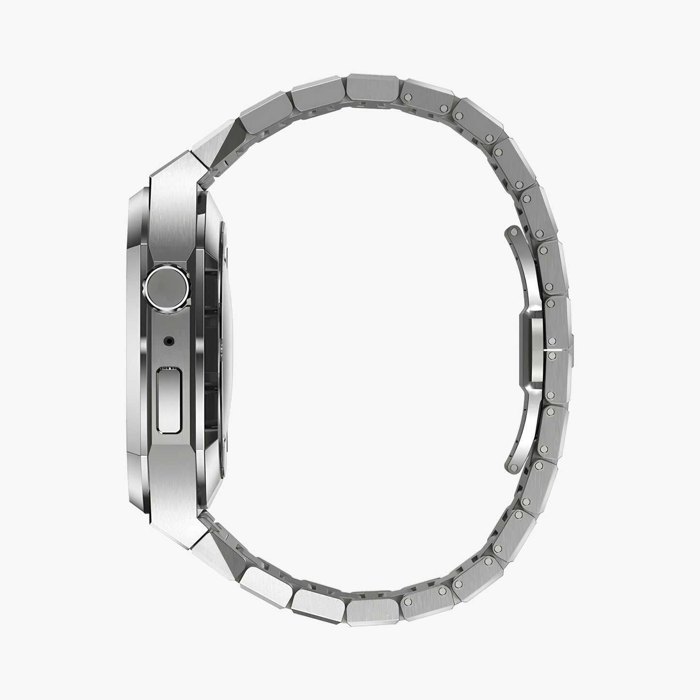 Stainless Steel Apple Watch Case APEX - Steel Band